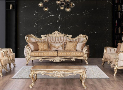 Sofa set 3+3+1+1 Seater Coffee table Sofa Armchair Sofas Relax luxury set 5 pieces